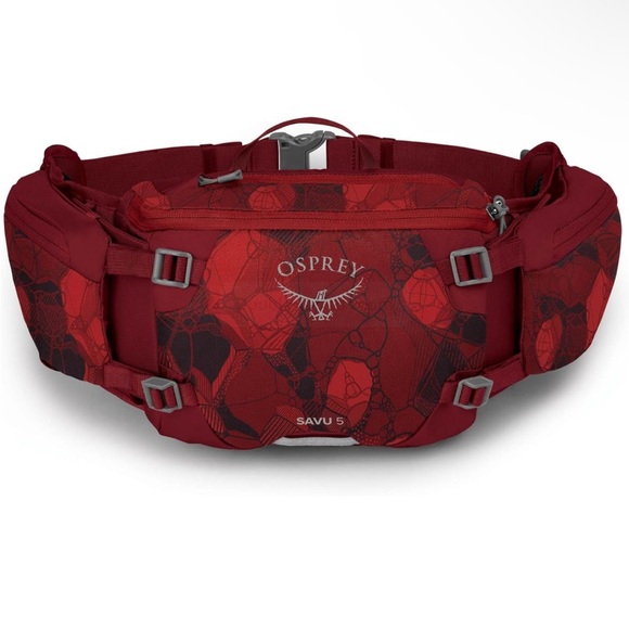 OSPREY Handbags - Osprey Savu 5 Belt Bag in Deep Red